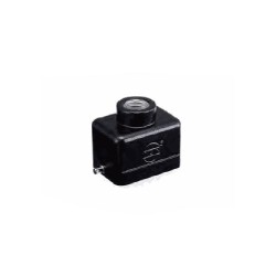 Capot 6B, alliage aluminium moulé, acier inoxydable, IP65, Sortie verticale, PG13.5